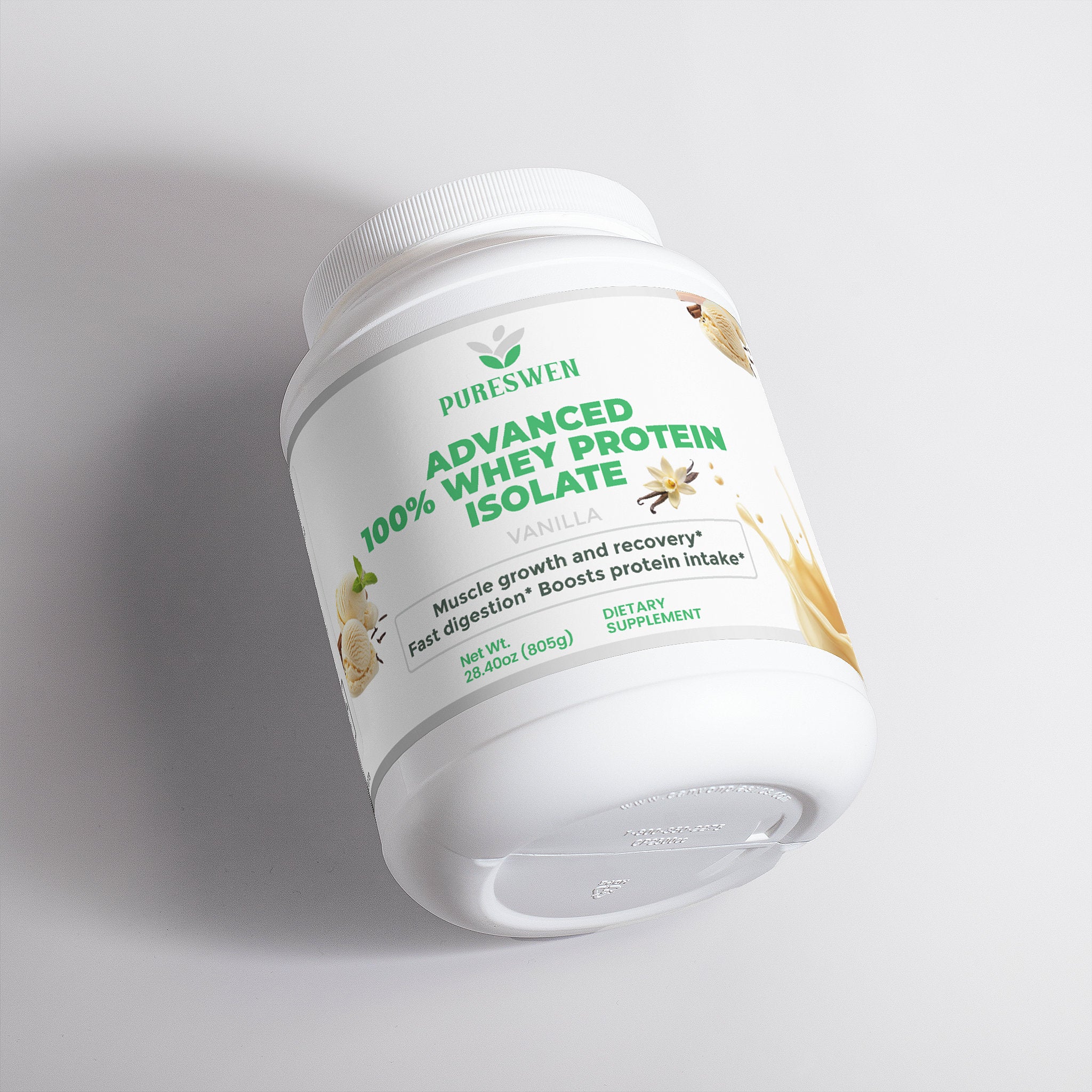 Advanced 100% Whey Protein Isolate (Vanilla)